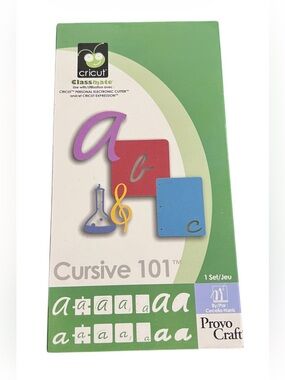 Cricut Cursive 101 Cartridge – Retired & Hard to Find ✍️